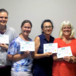 Natasha Jackman (L) with Epigenetic Healing Cycles attendees